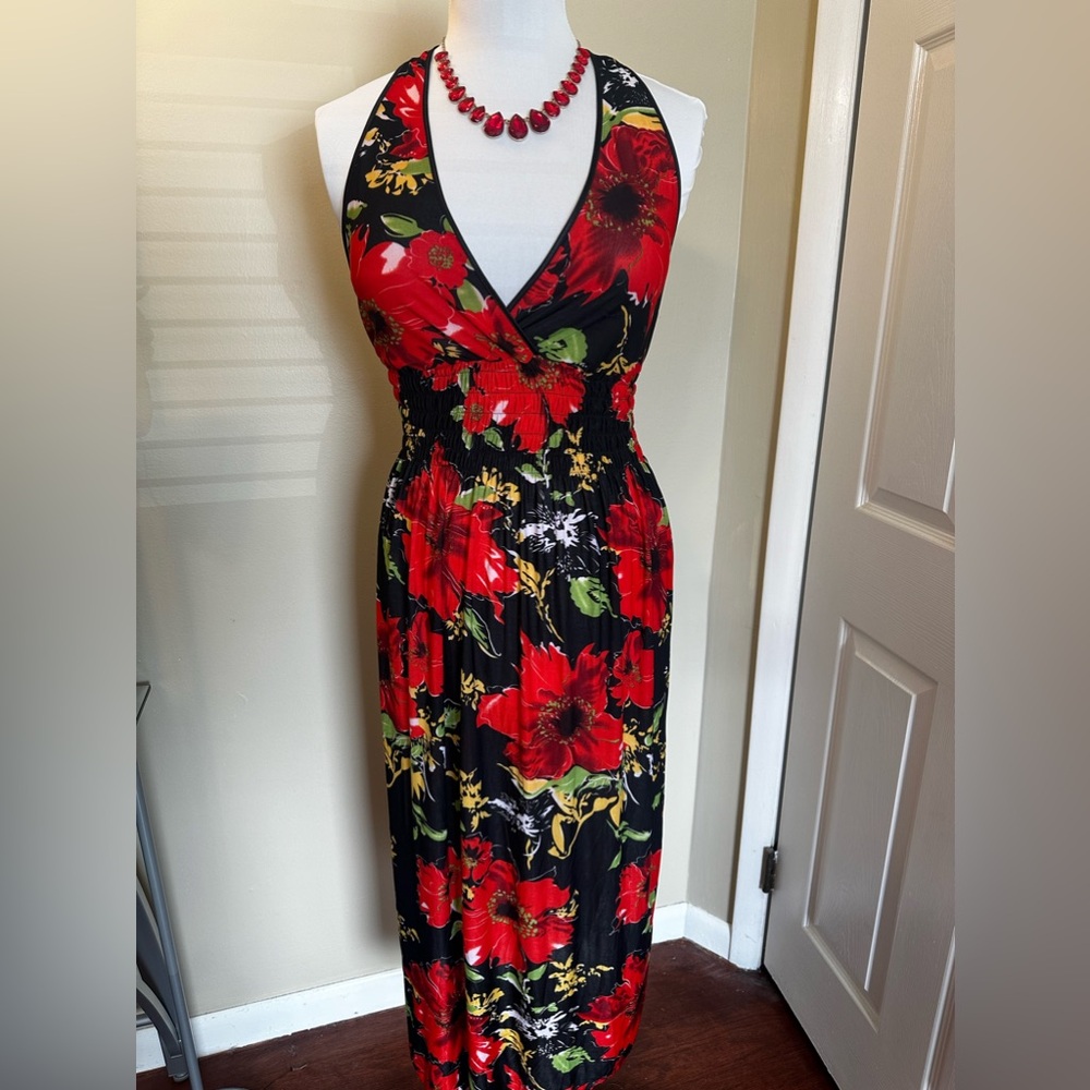 Colorful maxi dress